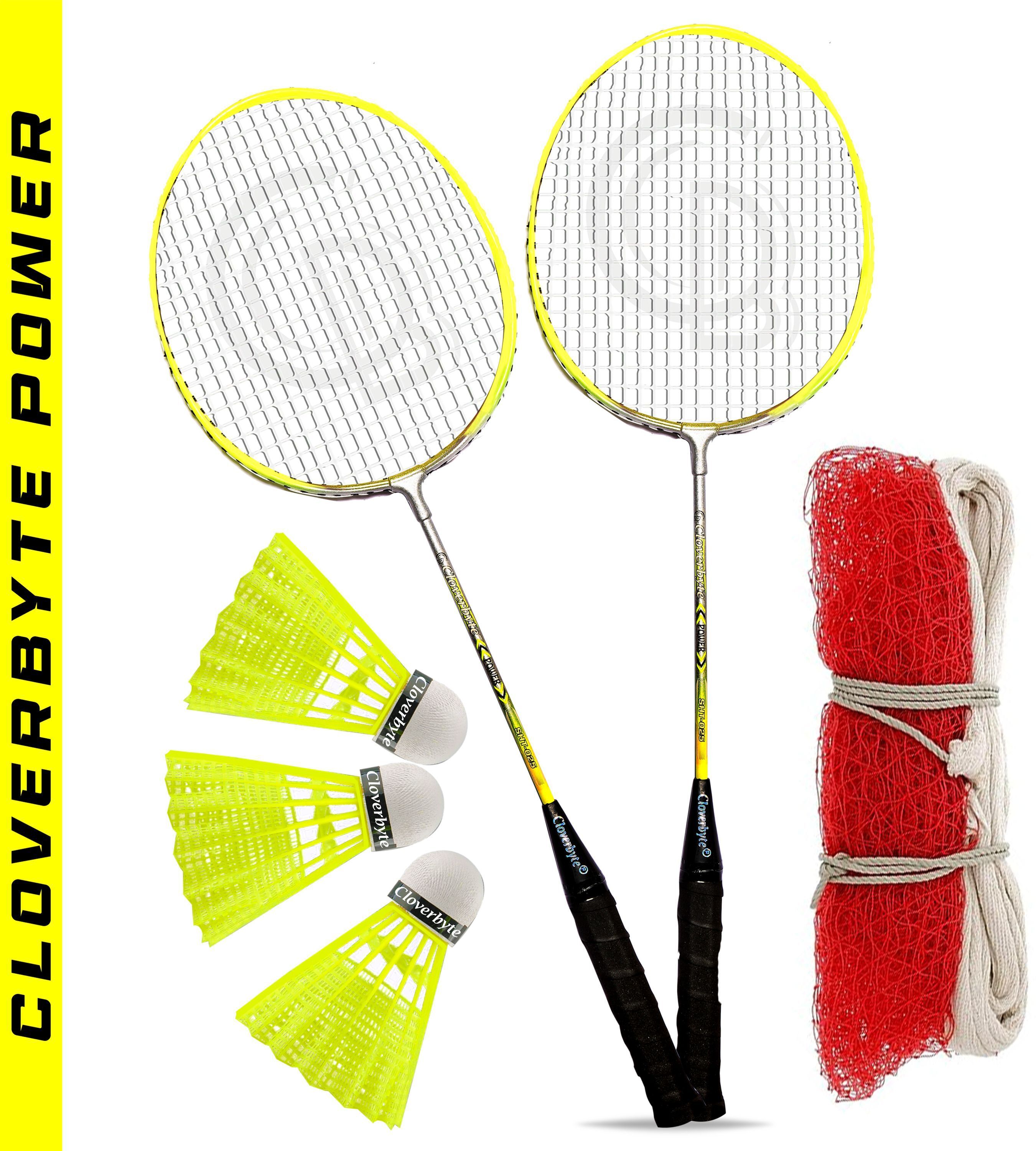 krishav trading KT_POWER-YLLW-2 / SH-3 / NET_Ers Badminton Kit-picture-35