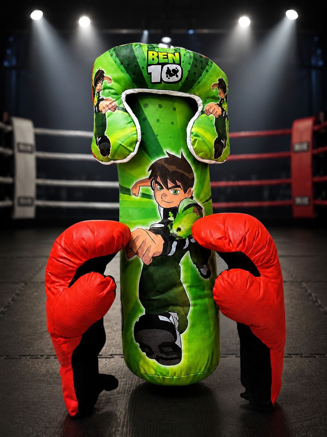 tbp Ben10 Punching/Boxing kit for Kids- Enhance Your Coordination Boxing Kit-picture-27