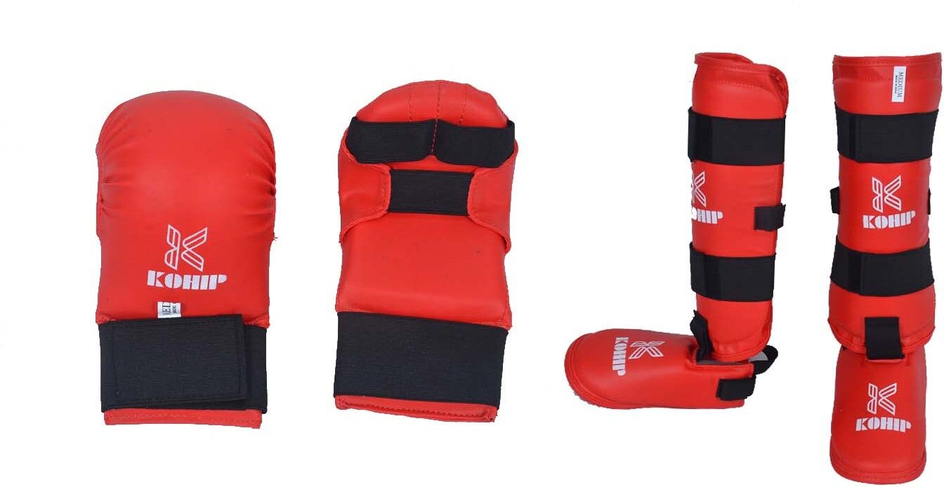 KARATE Size-Small KIT /Glove Karate Karate Shin Pad Guards Mouth Guard-image-39
