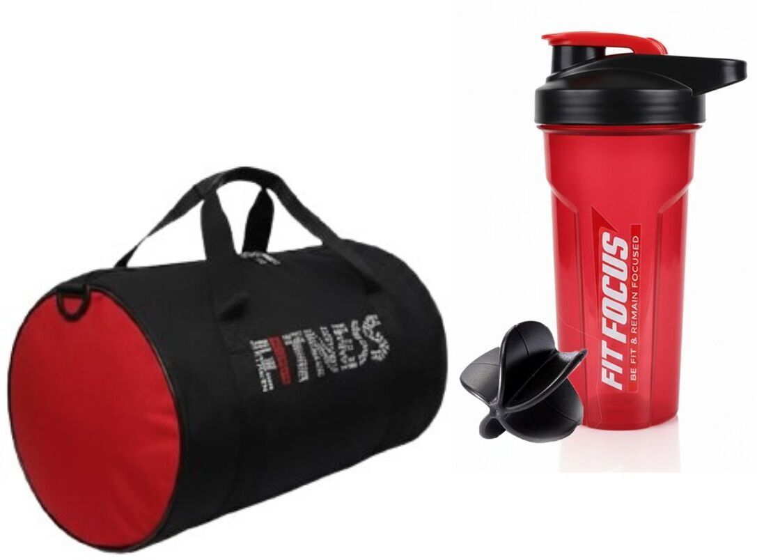 cool indians 2026 New Gym Duffel bag 20L & Protein Gym Shaker Bottle 750ML Fitness Accessory Kit Kit-picture-2