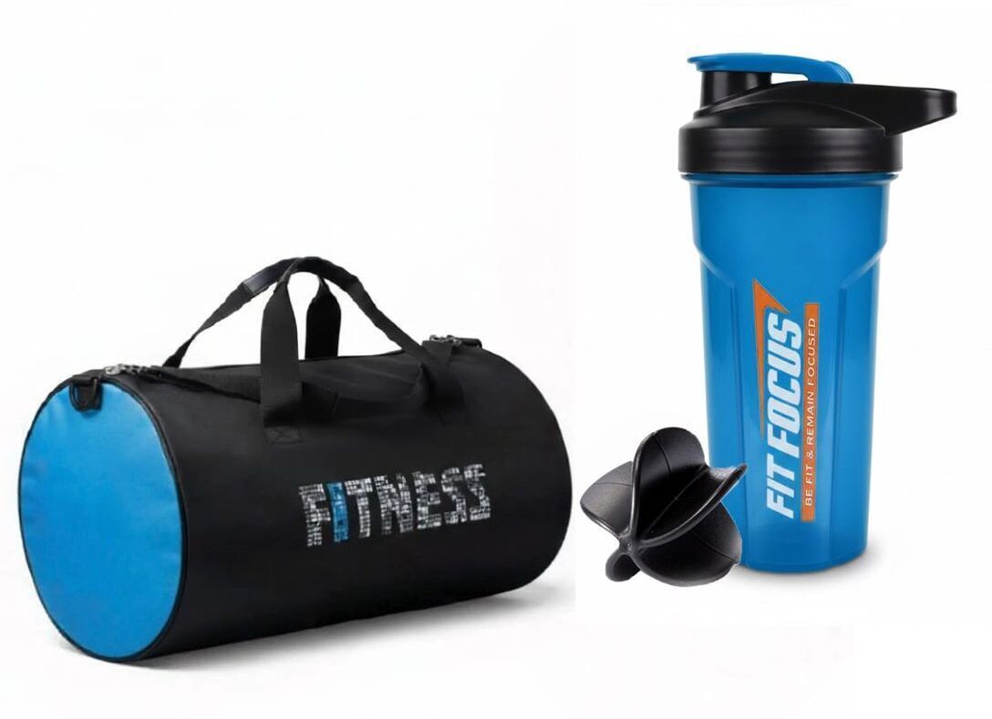 true indian New Gym Duffel bag 20L & Protein Gym Shaker Bottle 750ML.Combo for Men & Women. Fitness Accessory Kit Kit-picture-14