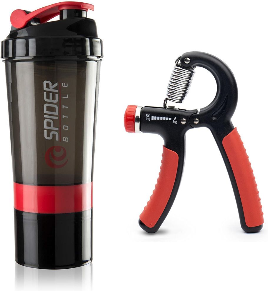 fitnesstricks Amazing Combo of Sport Gym Shaker with Hand Gripper Fitness Accessory Kit Kit-picture-40
