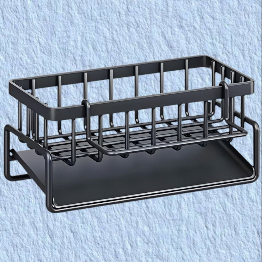 Dish Drainer Kitchen Rack Rustproof Steel Dish Drying Basket for Everyday Kitchen Needs Steel-image-22