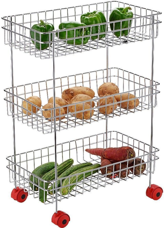 lerkhada Stainless Steel Kitchen Trolley-picture-16
