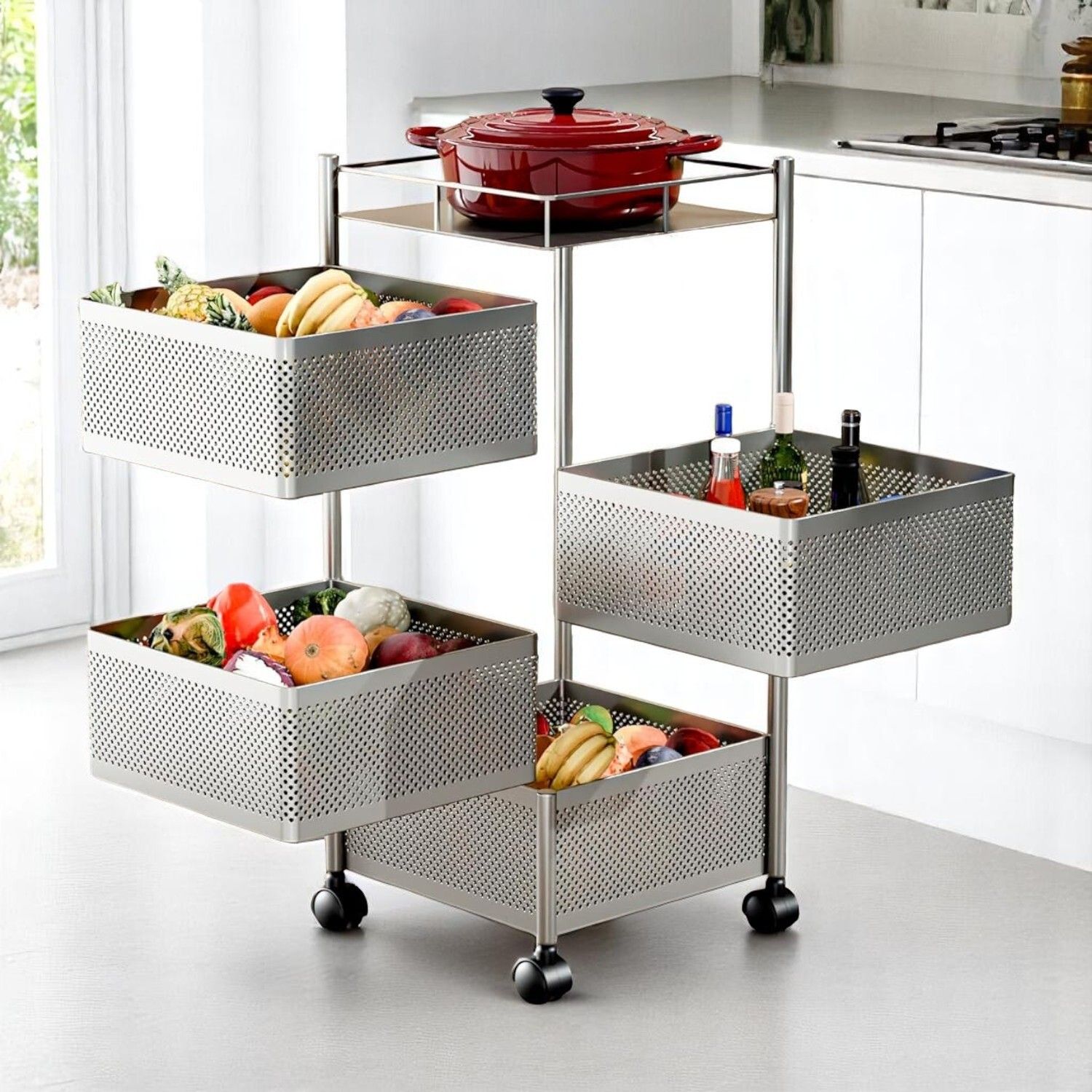 admin industries Iron Kitchen Trolley-picture-24