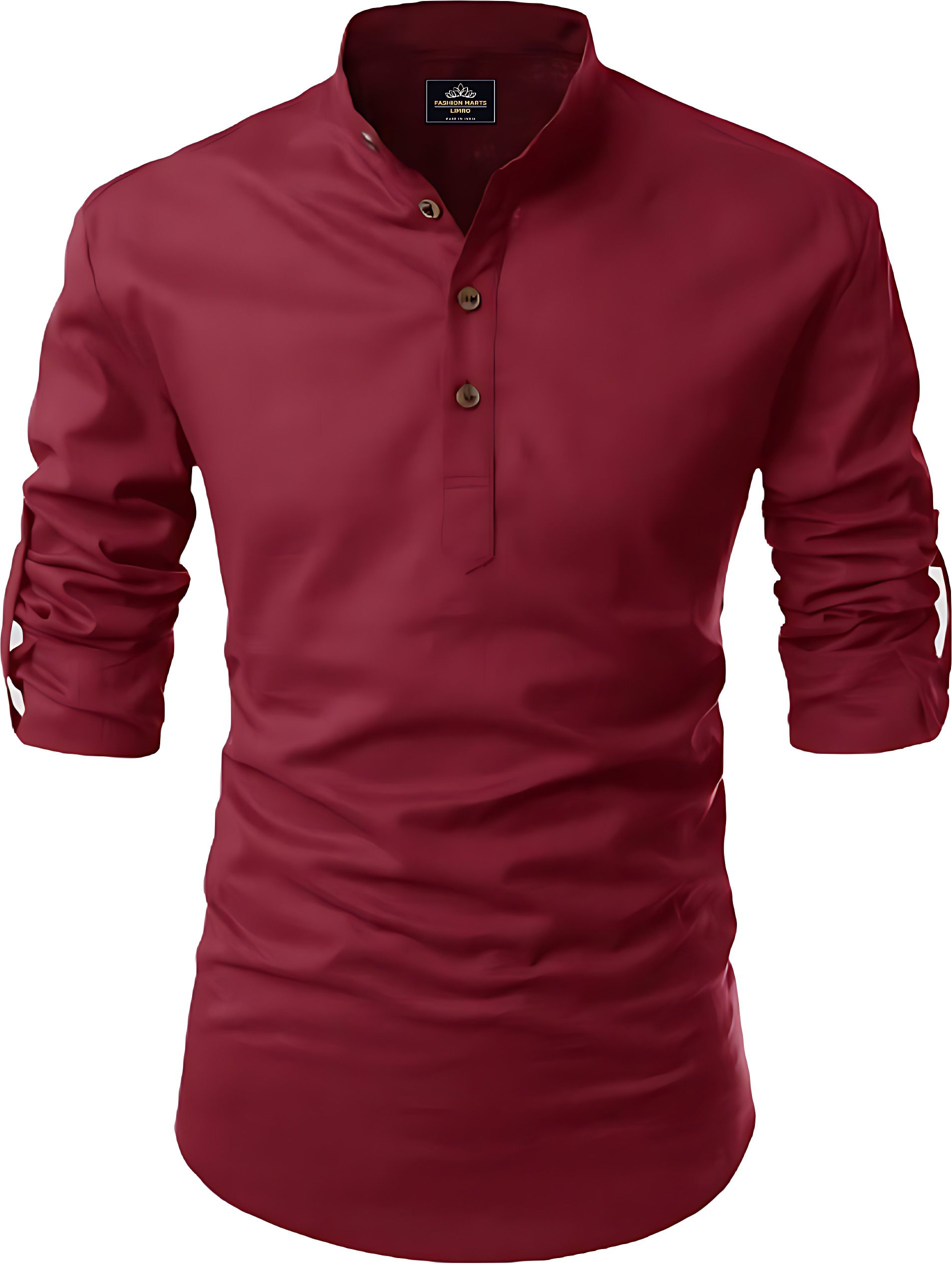 kavyangle creation Solid Cotton Blend Straight Kurta for Men-picture-14