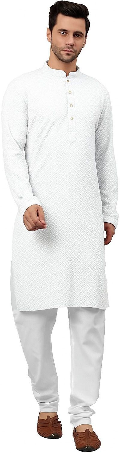 stylekurta Embroidered Cotton Rayon A-line Kurta for Men-picture-14