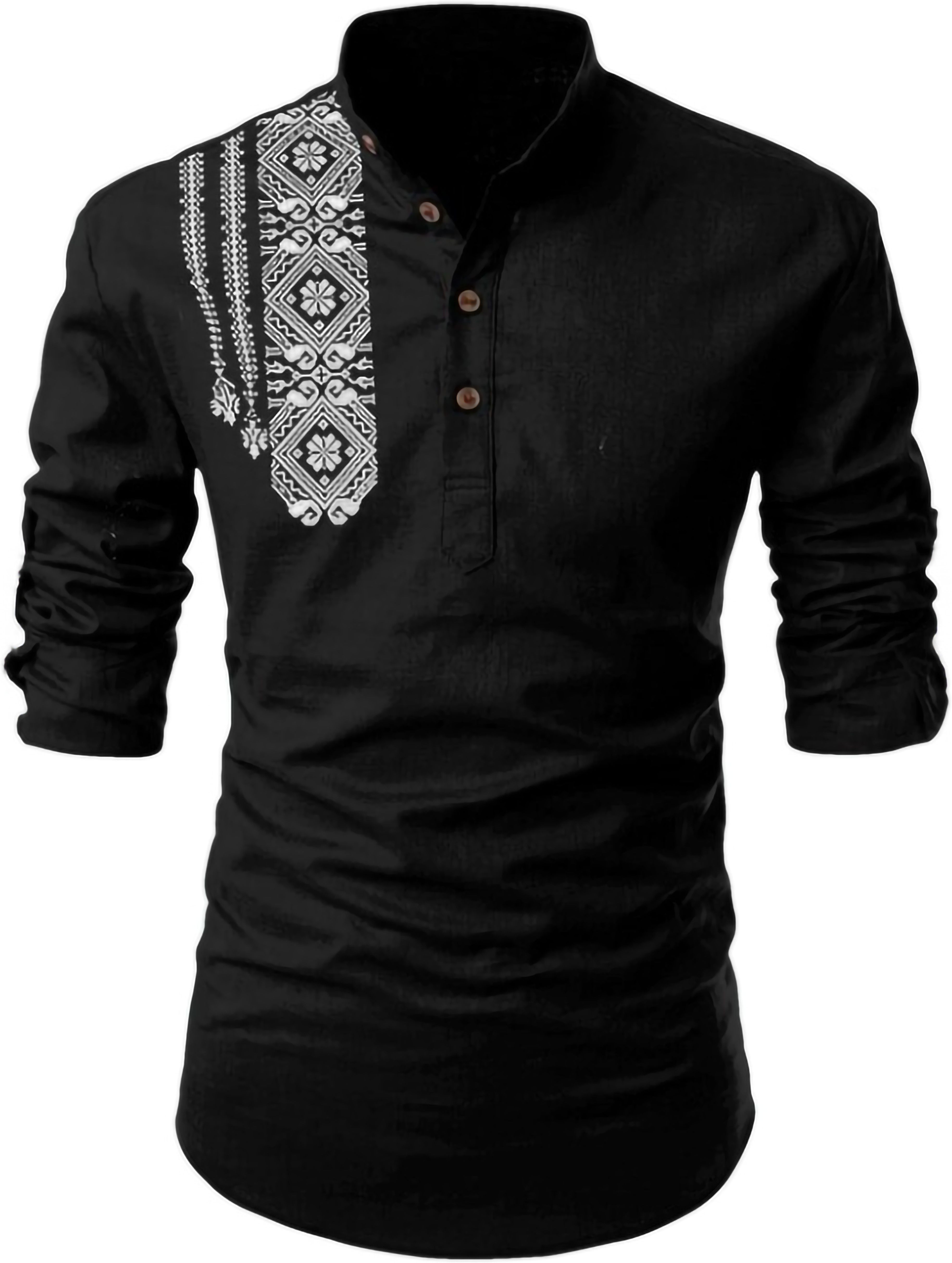 fashion marts Men Printed Cotton Blend Straight Kurta-picture-17