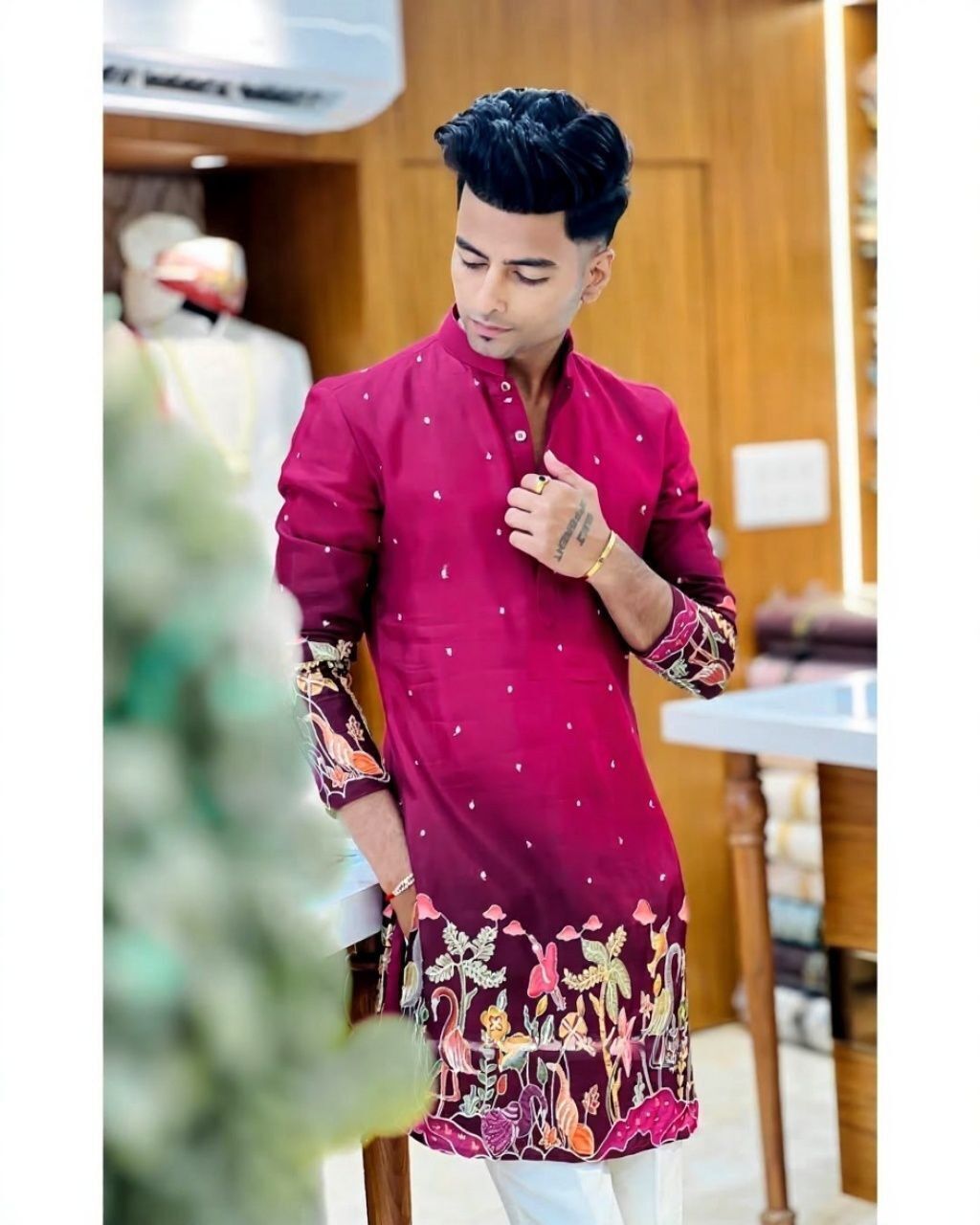 stylekurta Printed Pure Cotton A-line Kurta for Men-picture-37