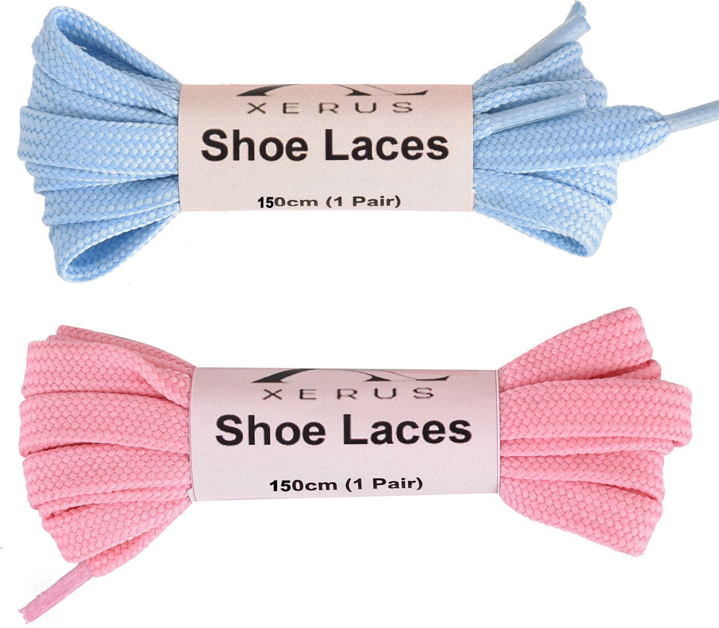 laceexp Flat Light Blue Light Pink Shoe lace for sneakers canvas shoelaces Shoe Lace-image-27