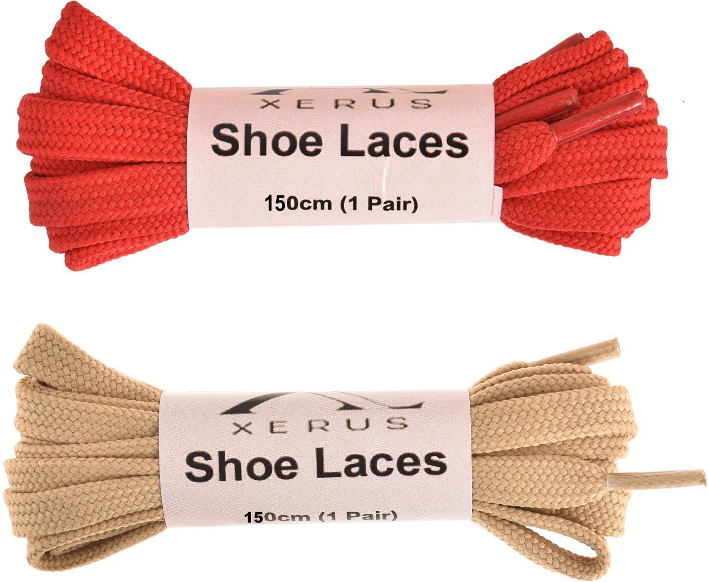 DEVINO Flat Red Beige Shoelace for sneakers canvas Shoe Lace-image-29