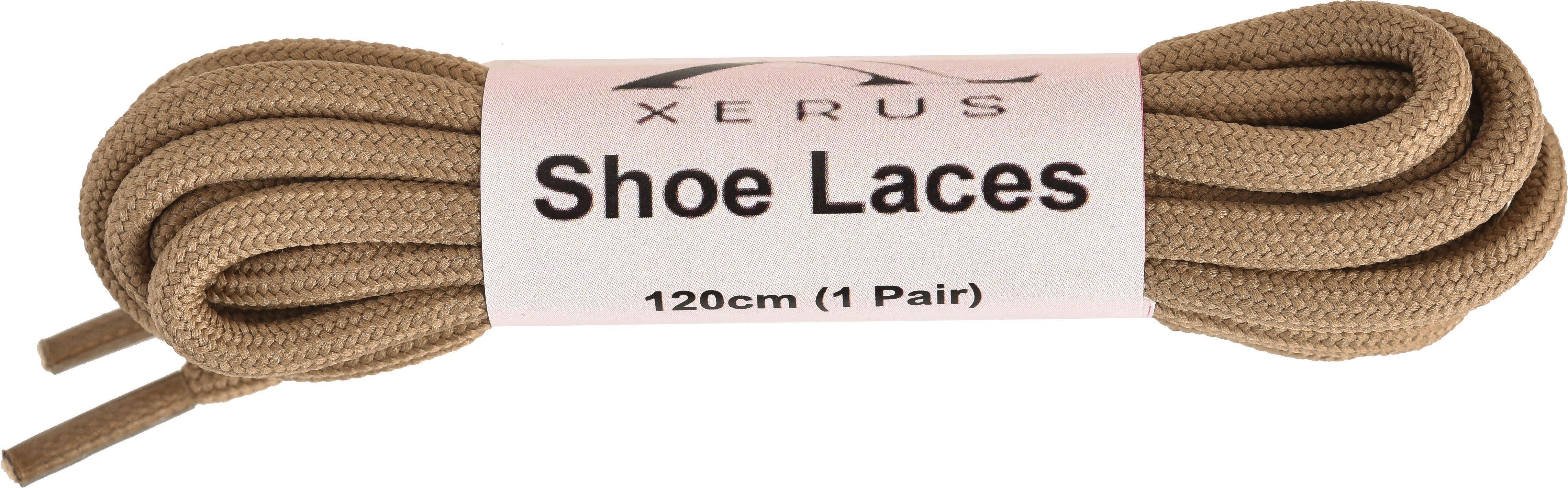 laceexp Shoe Lace Khaki Round 120cm for boot sport flat canvas sneakers Khaki Shoe Lace-image-47