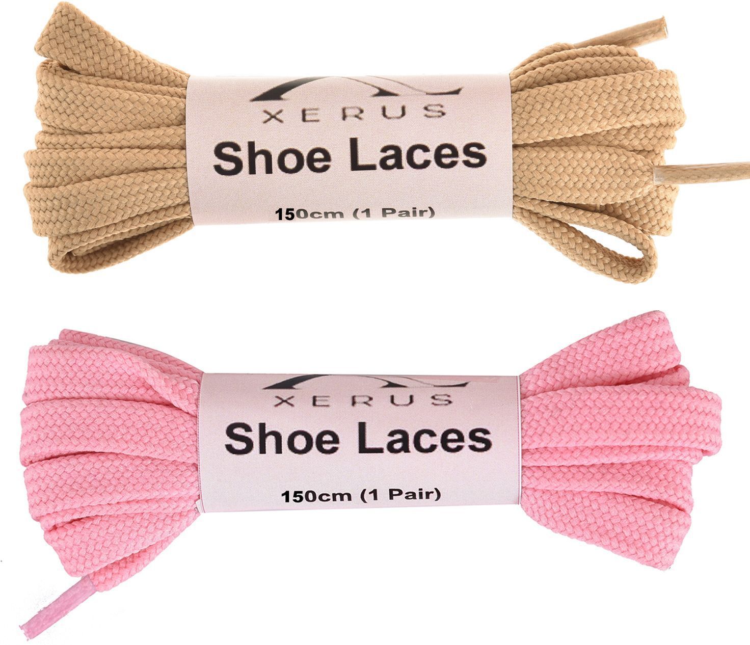 DEVINO Flat Beige Light pink Shoe lace for sneakers canvas shoelaces Shoe Lace-image-7