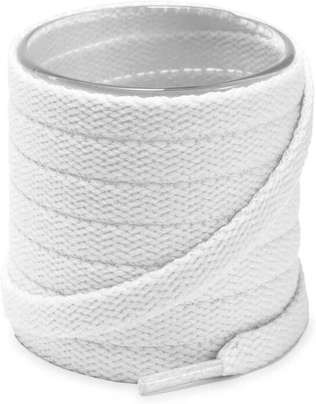 DEVINO Flat Shoe Lace White 120CM Lace Casual sneakers Shoe Lace-image-1