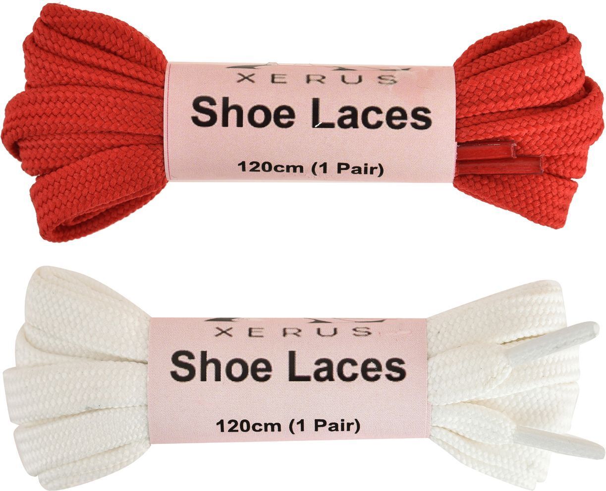 DEVINO Flat Red White Shoelace for sneakers canvas Shoe Lace-image-28