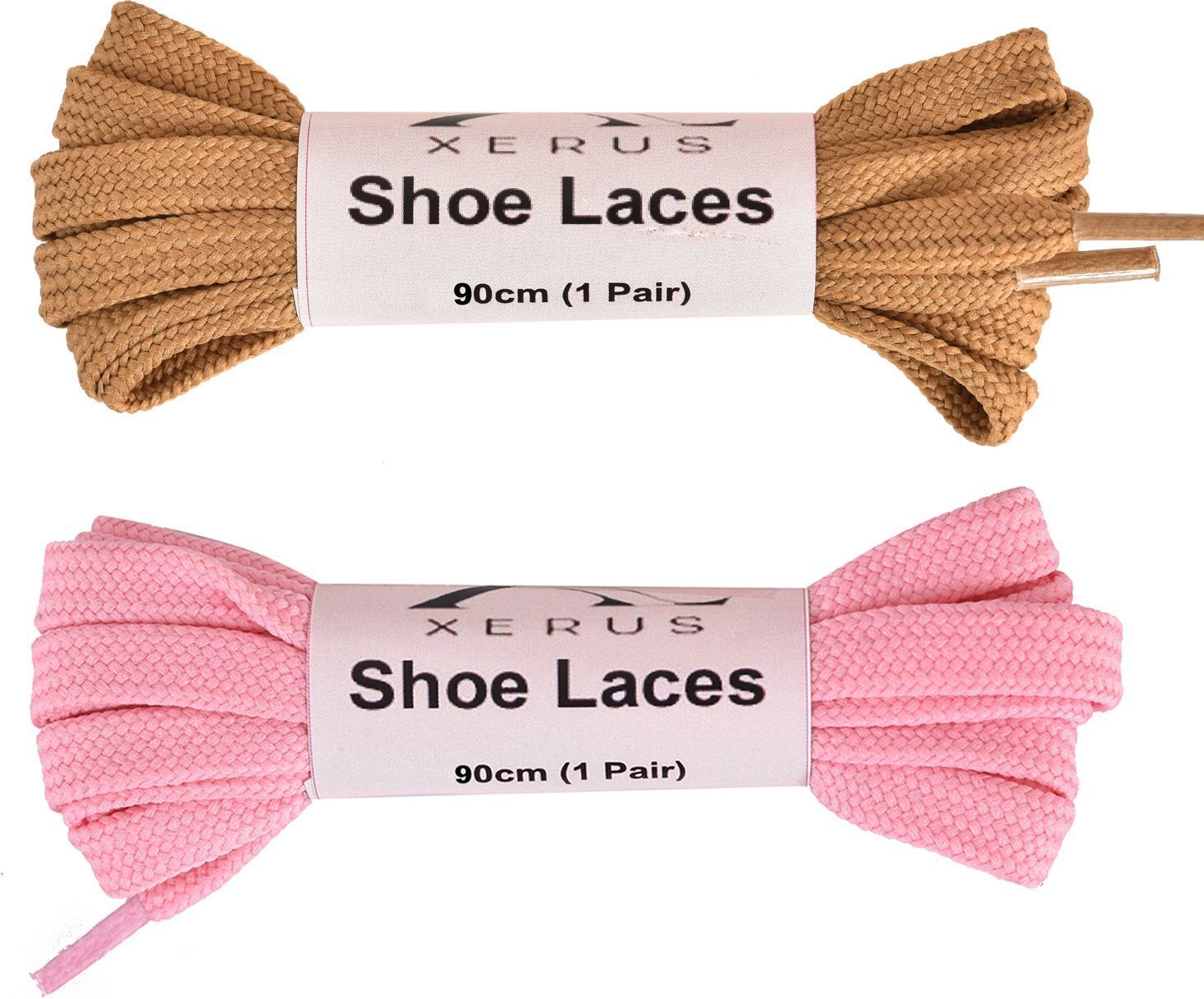 laceexp Flat Camel Tan Light Pink Shoelace for sneakers canvas Shoe Lace-image-28