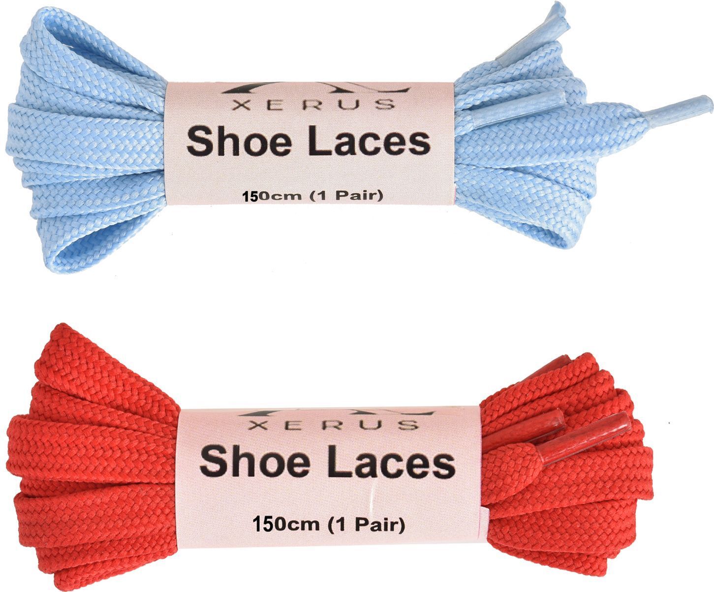 laceexp Flat Red Light Blue Shoelace for sneakers canvas Shoe Lace-image-33