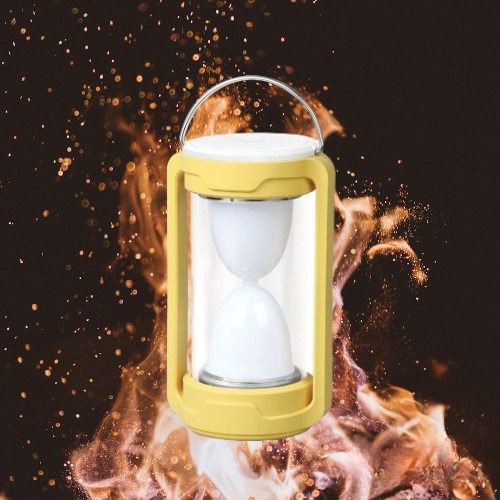 Yellow Plastic Hanging Lantern-image-3