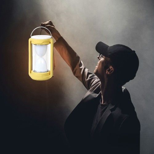 Yellow Plastic Hanging Lantern-image-35