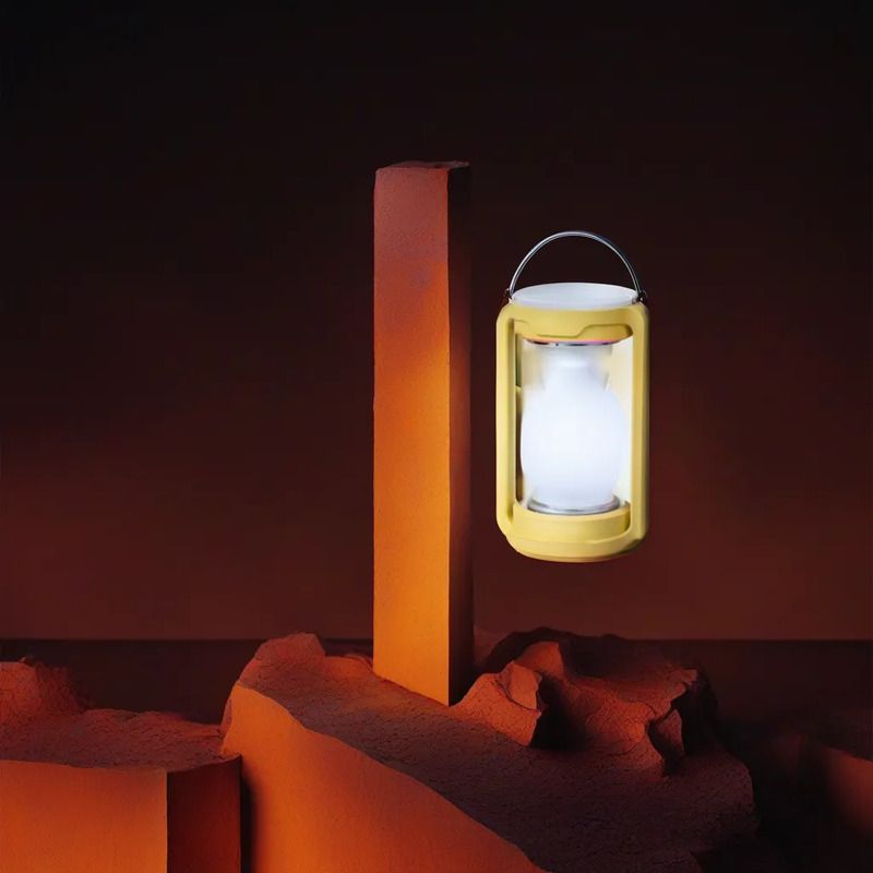 Yellow Plastic Hanging Lantern-image-36