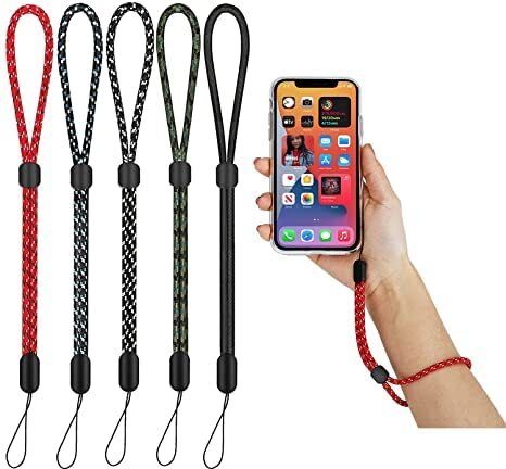 mil9us 6Pcs Hand Wrist Strap - Adjustable Nylon Wristlet Straps Mobile, Camera, etc. Strap-picture-36