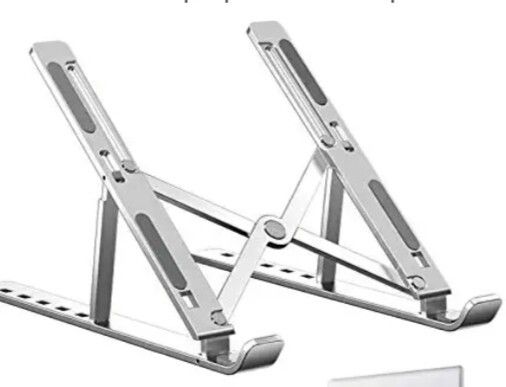 Oryon almunium adjustable ALUMINIUM LAPTOP STAND 1234 Laptop Stand-image-18