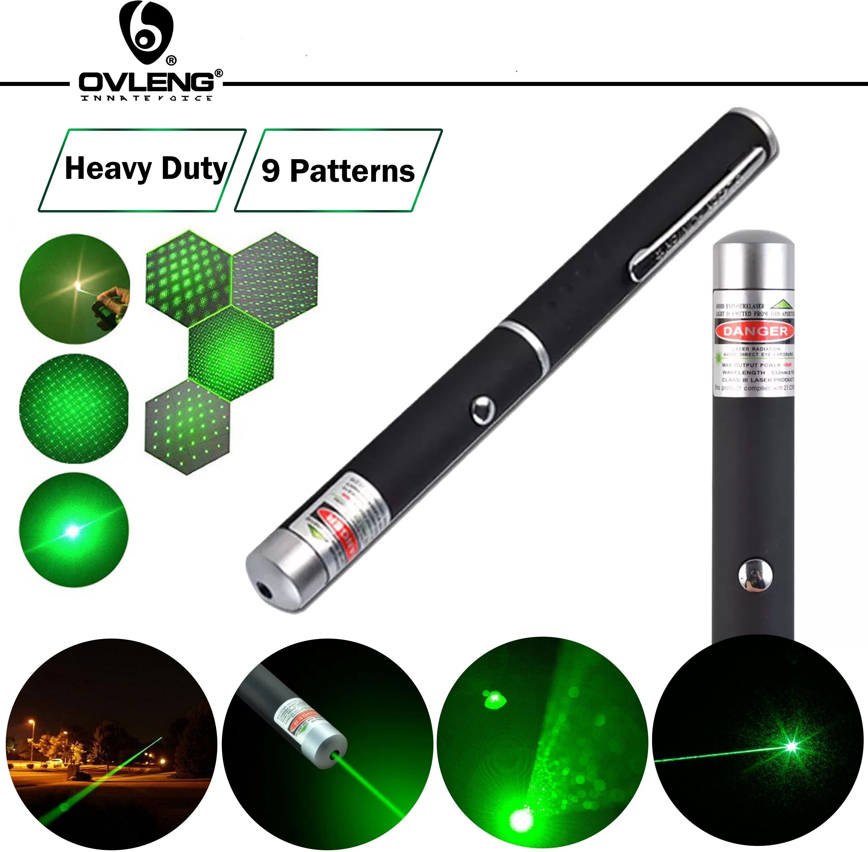Mid Light Green Laser Disco Pointer Pen with Adjustable Cap M23-picture-16