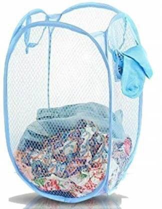 70 L Blue Laundry Basket