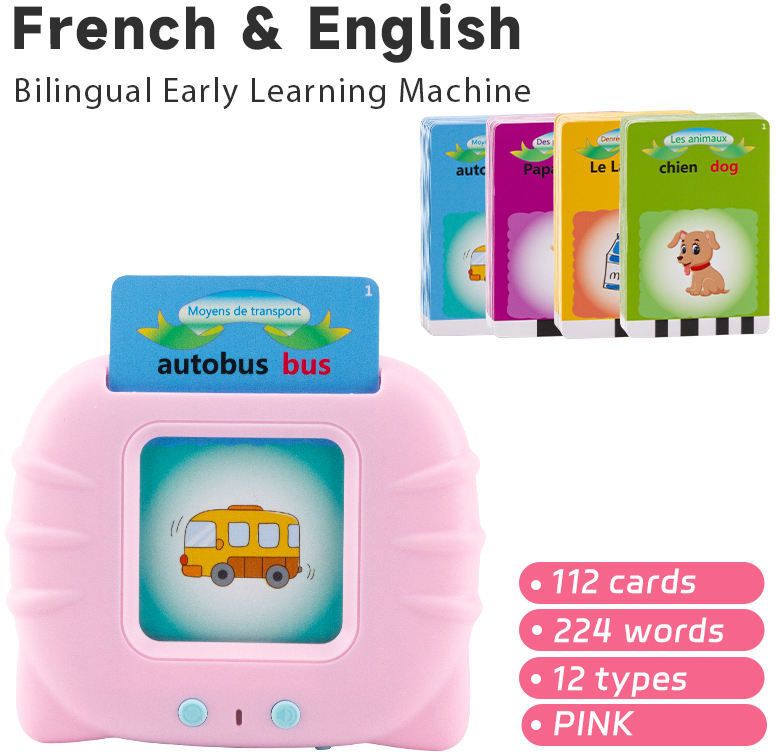 Preschool English Vocabulary Flash Cards – Audio Learning Toy-image-40