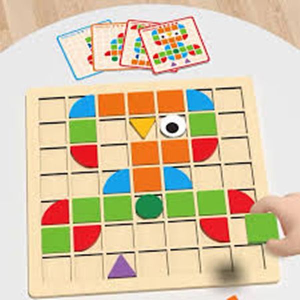 gugan toys Wooden Mosaic Pattern Puzzle-picture-25
