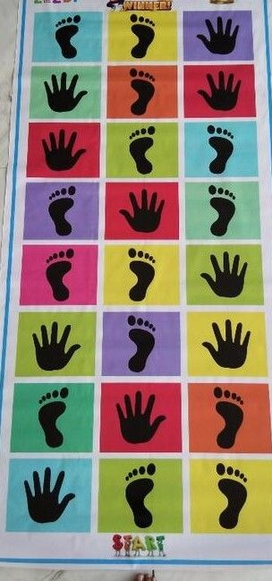 ruffo Color Memory Game Mat with Hands Feet-picture-12