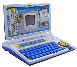 20 Activities English Laptop for Kids/ Notebook Toy for Kids-Blue-image-33