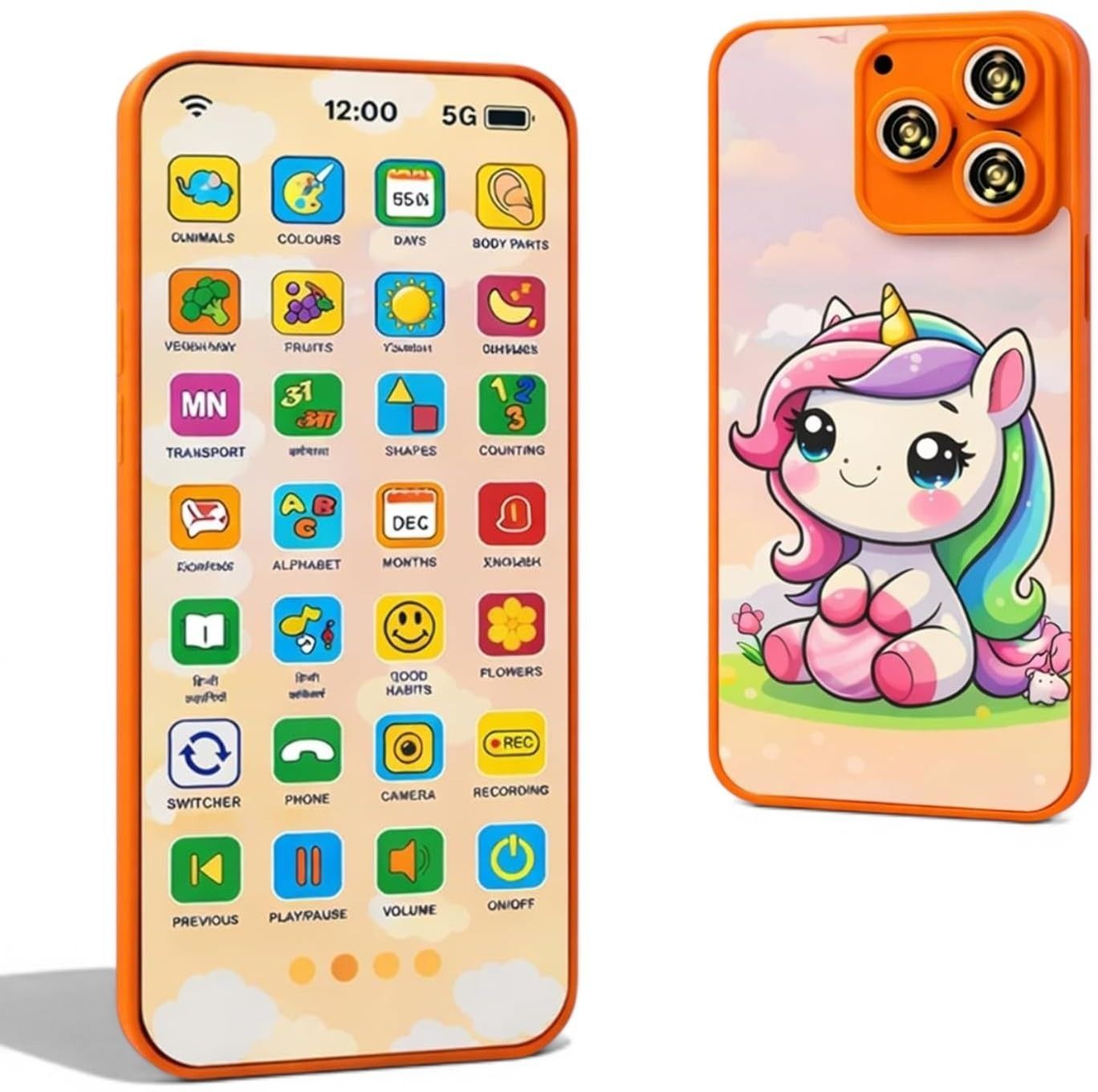 kmc kidoz New Smart Phone USB Charging Cable Education Gift for Boys Girls-picture-37