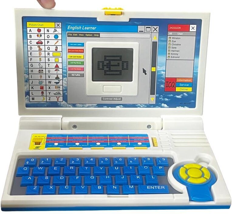 kidzblend Educational Laptop Toy with 20 Learning & Playing Activities for Kids-picture-18