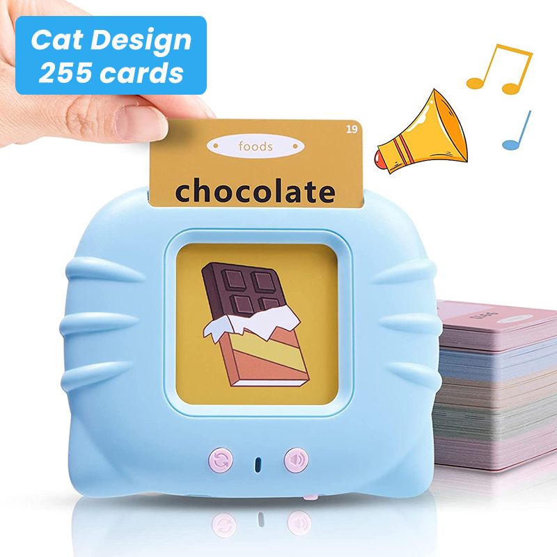 Flash Card Reader for Kids – Audio Learning Toy for Toddlers Ages 2-6-image-38