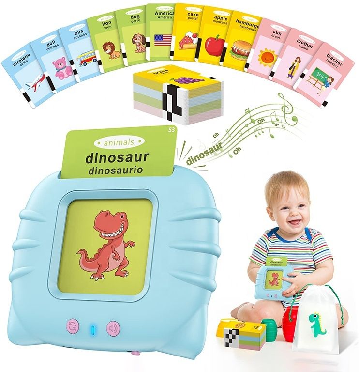 Flash Card Audio Reader – 112 Double-Sided Cards for Kids-image-6
