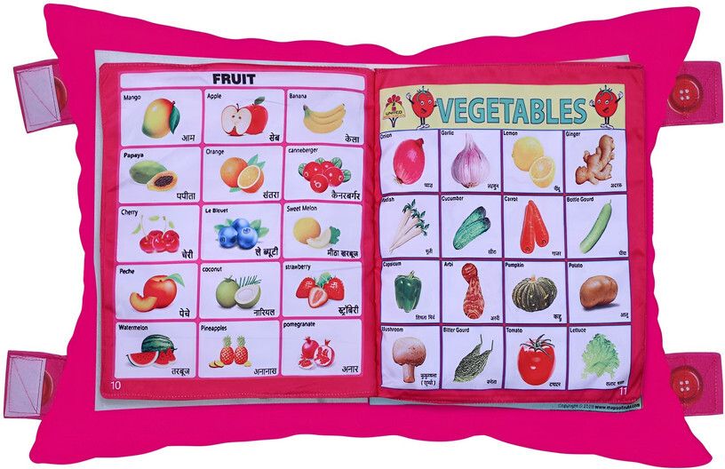 2 years baby learning pillow books-image-20