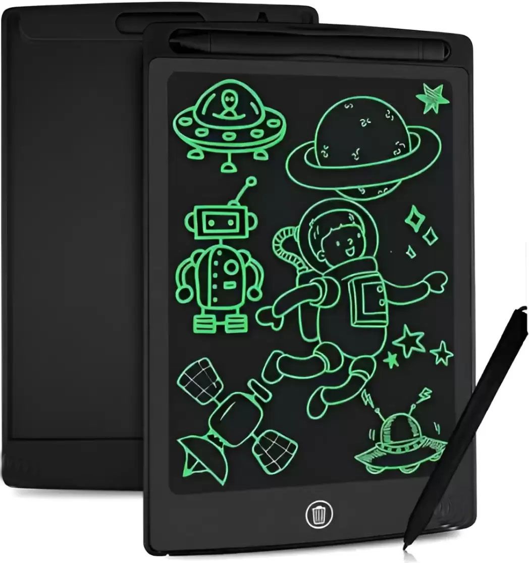 Reusable LCD Writing Board, 8.5 Inch Digital Slate with Stylus for Drawing-image-33