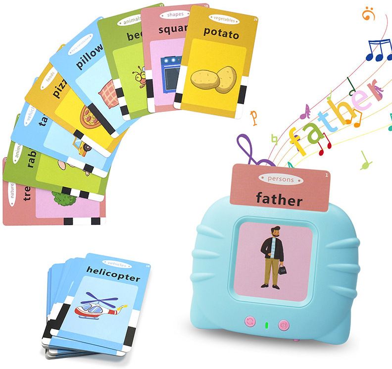 Preschool English Learning Toy – Talking Flash Card Reader-image-29