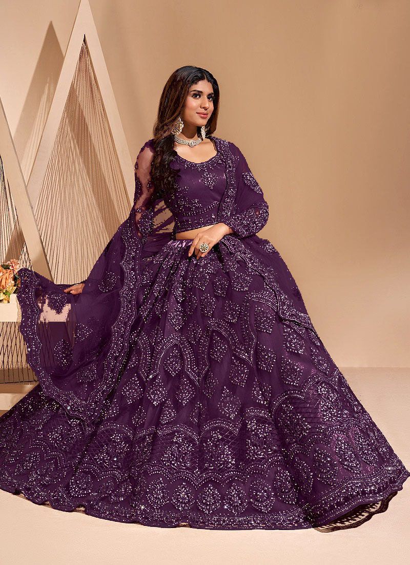 udbhav export Embroidered Semi Stitched Lehenga Choli-picture-14