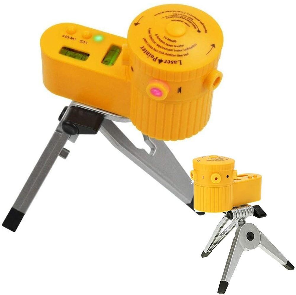 Multifunction Laser Level Leveler Vertical Horizontal Line Tool with Tripod in Test Indicator-image-18