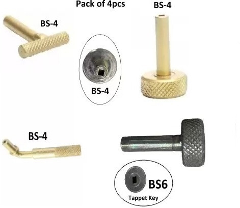 ubod (BS4 & BS6) Multi-Vehicle Tappet Adjust Setting Key Tools for Motorbikes SJK006 Lever Tool image 1