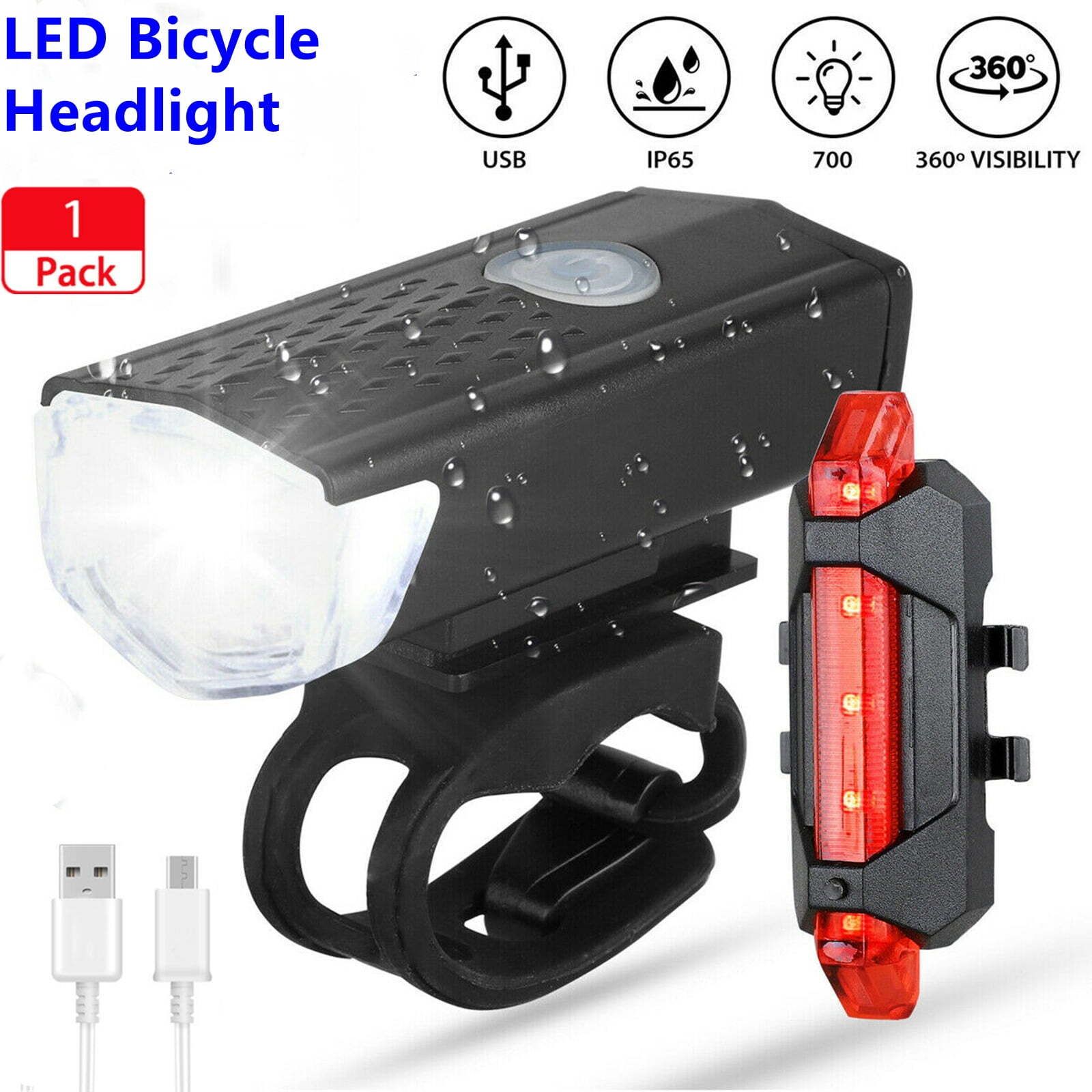 techel USB Rechargeable Bike Front Light | High Bright LED Cycle Headlight x21 LED Headlamp-picture-24