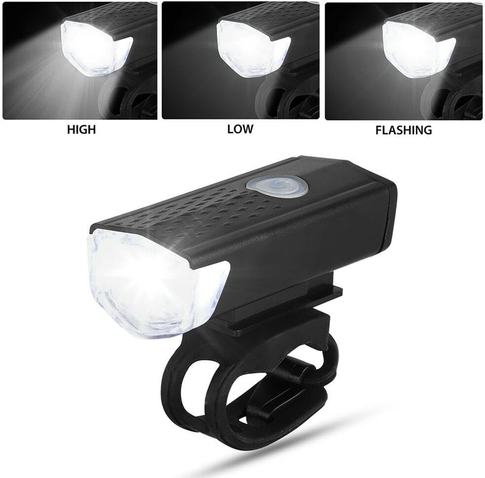 enmora USB Rechargeable Bike Front Light | High Bright LED Cycle Headlight x13 LED Headlamp-picture-48