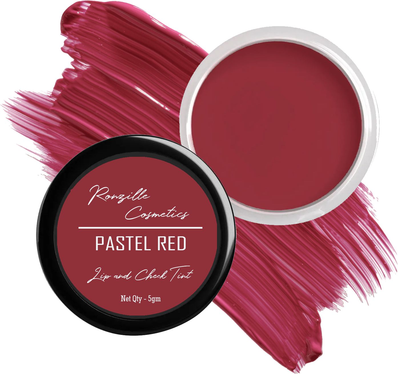 ronzille 3 in 1 Lip, Eye & Cheek Tint & BlusRichness of Vitamin E and Jojoba Oil-picture-18