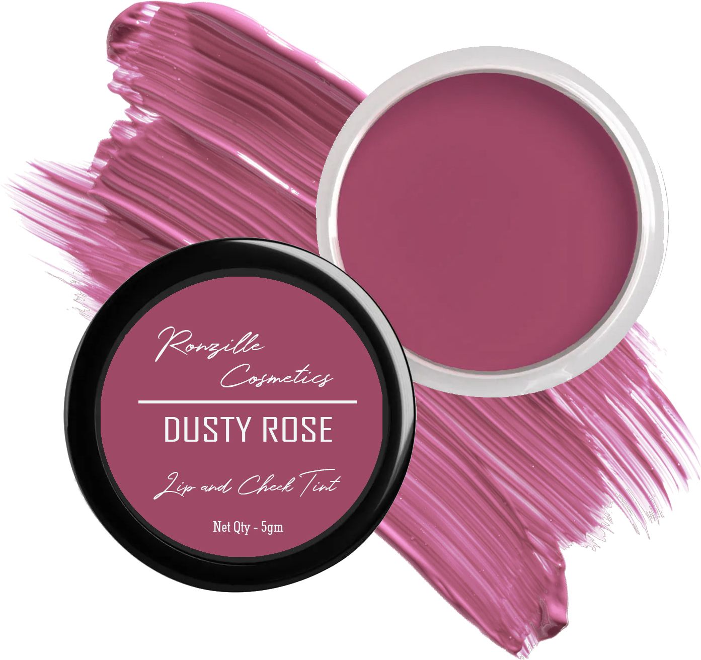 ronzille 3 in 1 Lip, Eye & Cheek Tint & BlusRichness of Vitamin E and Oil-picture-27