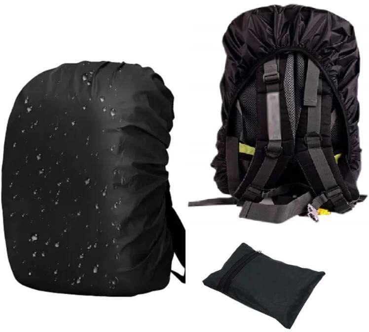 primetreads black bag rain cover waterproof Laptop Bag Cover, School Bag Cover, Trekking Bag Cover-image-36