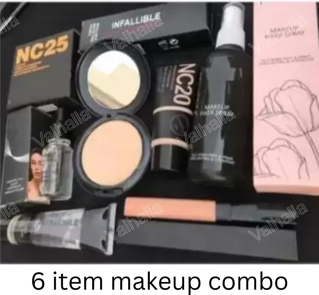 Valhalla 6 items makeup kit combo | face makeup combo image 1