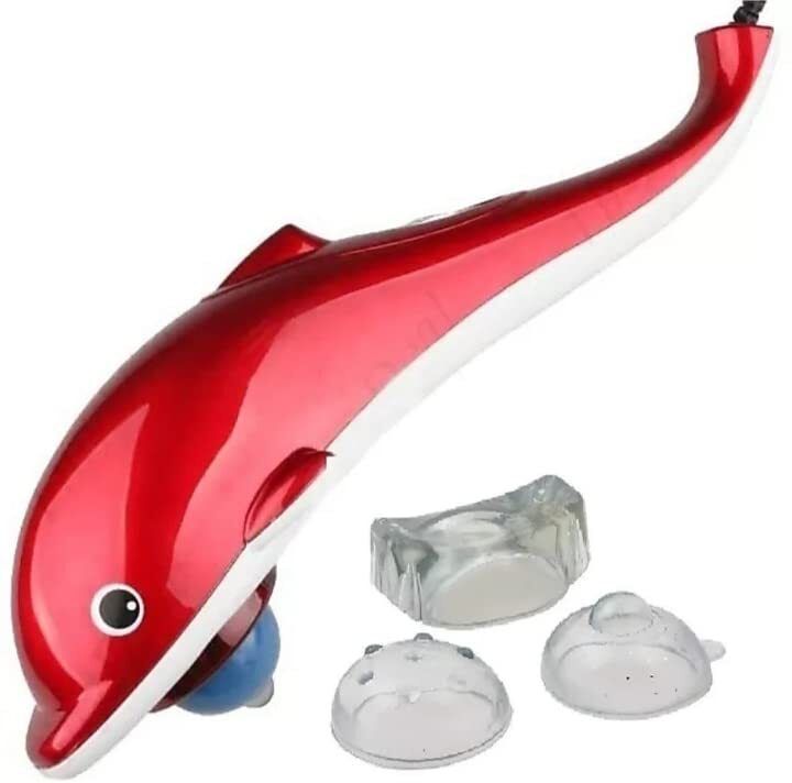 Dolphin Massager for Pain Relief With Vibration & Infrared Therapy – Plug-in-image-10