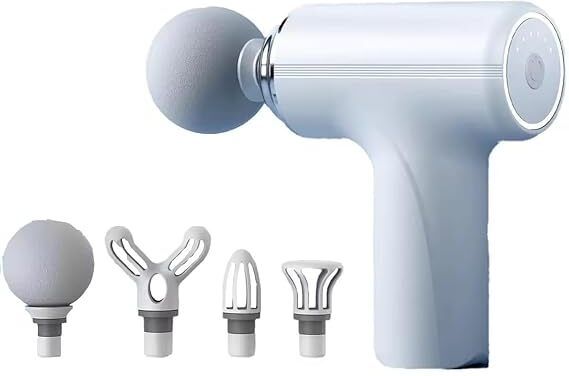 Mini Rechargeable Massage Gun Wireless Muscle Relaxation Massager-image-31
